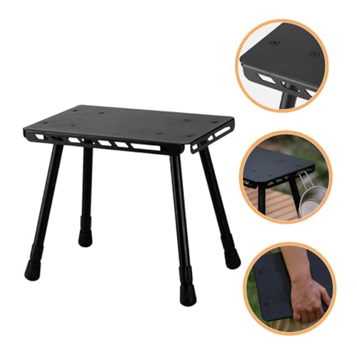 Table de camping pliante avec materiau robuste et structure legere