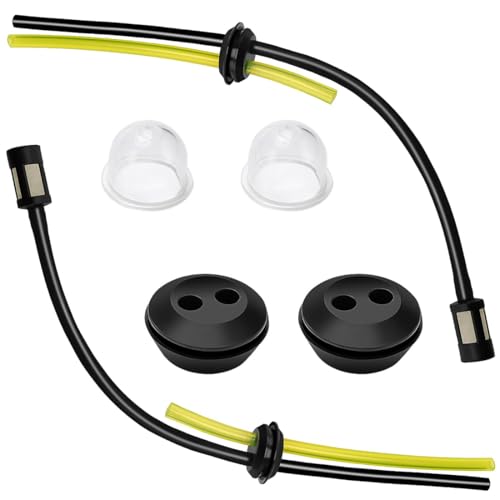 KAHZOR 7 Pièces Durite Essence Debroussailleuse, Pieces Detachees Debroussailleuse, Tuyau de Carburant Pour Débroussailleuse, pour Coupe-Herbe,...