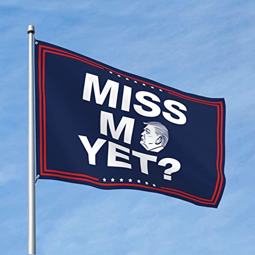 Drapeaux pour chambre de filles Miss Me Yet grand format