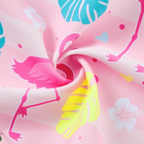Image of Girls Tankini Swimsuit Two Piece Bathing Suit with Adjustable Strap 3-13 Years