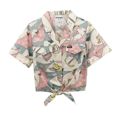 Wrangler x Lainey Wilson Wild Horses Tie Top