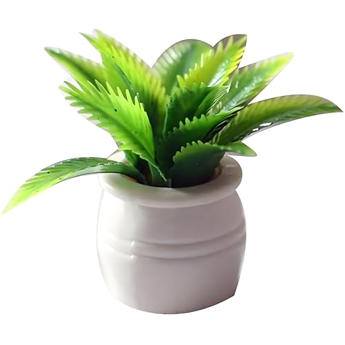 1:12 Scale Mini Potted Plants - Resin Botanical...