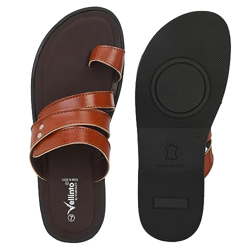 Vellinto PERCY Ethnic Slippers For Men ll Thong Sandals For Men ll Ethnic Chappal For Men