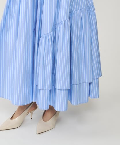 グレースコンチネンタル] スカート 2025SSイレギュラーギャザー