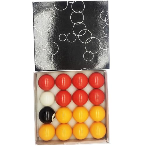 Bolas de billar de 2 pulgadas de resina para disfrutar de partidas estables en casa 3