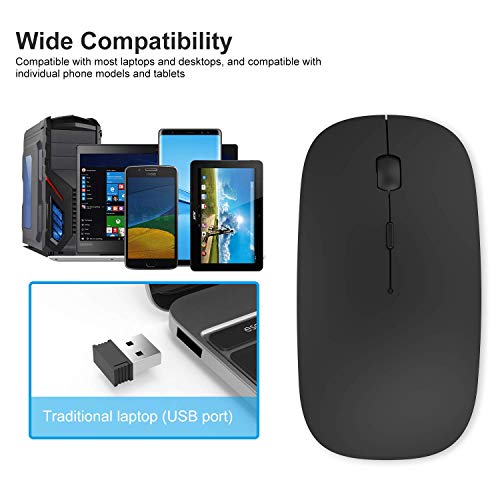 New-Upgraded-Slim-Wireless-Mouse-24G-Silent-Laptop-Mouse-with-Nano-Receiver-Ergonomic-Wireless-Mouse-for-Laptop-Portable-Mobile-Optical-Mice-for-Laptop-PC-Computer-for-Notebook-Mac-Black