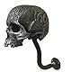 Motorcycle Skull Helmet Holder,Wandmontage Motorradhelm Huthalterung,Fahrradhelmhalter,Halterung Wand for Mäntel,Harz Motorrad Schädel Helmhalter Für Biker Helm, Baseball Und Rugby-Helm (Stil B)