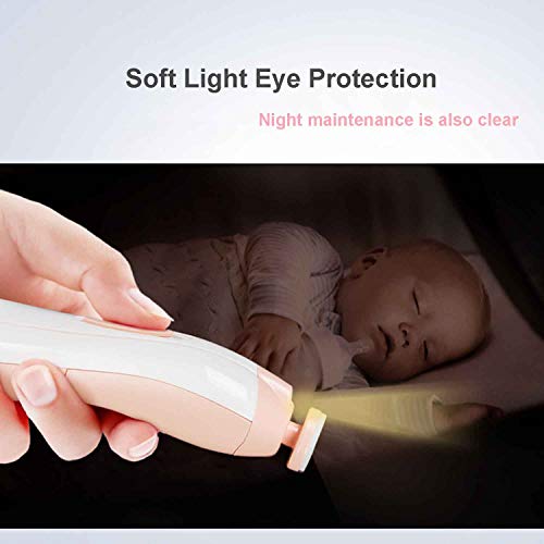 Baby-Nagelschneider, Baby-Nagelknipser 8 in 1 Baby | Sicherer elektrischer Baby-Nagelschneider, Baby-Nagelfeile-Kit… – Bild 7
