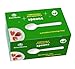 GreenWorks 100% Biodegradable Compostable CPLA Disposable Spoons,100 Ct Large Heavyweight Bio-Based Plastic Utensils Flatware Cutlery Spoon