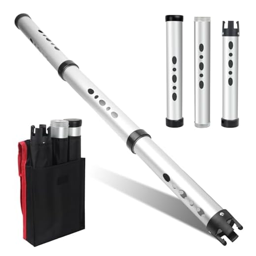 TRINKA Golf Ball Retriever with Storage Bag, Detachable Golf Ball Picker Upper Tube, Aluminum Alloy Golf Ball Collector, 40 Inch Golf Balls Shagger Grabber for Men Women, Hold up to 24 Golf Balls