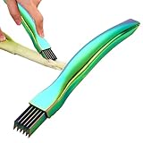 Frühlingszwiebelschneider,Rutschfeste Gemüseverarbeitung,Praktisches Küchenwerkzeug Zum Schneiden Von Lauch - Für Kartoffeln Karotten Gurken Mutter Vater Hausfrau Zuhause Picknick Wohnheim Camping