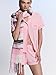 Victoria's Secret Modal Pajama Set, Short Sleeve Shirt and Shorts, Pajamas for Women, Pretty Blossom Lipstick, S