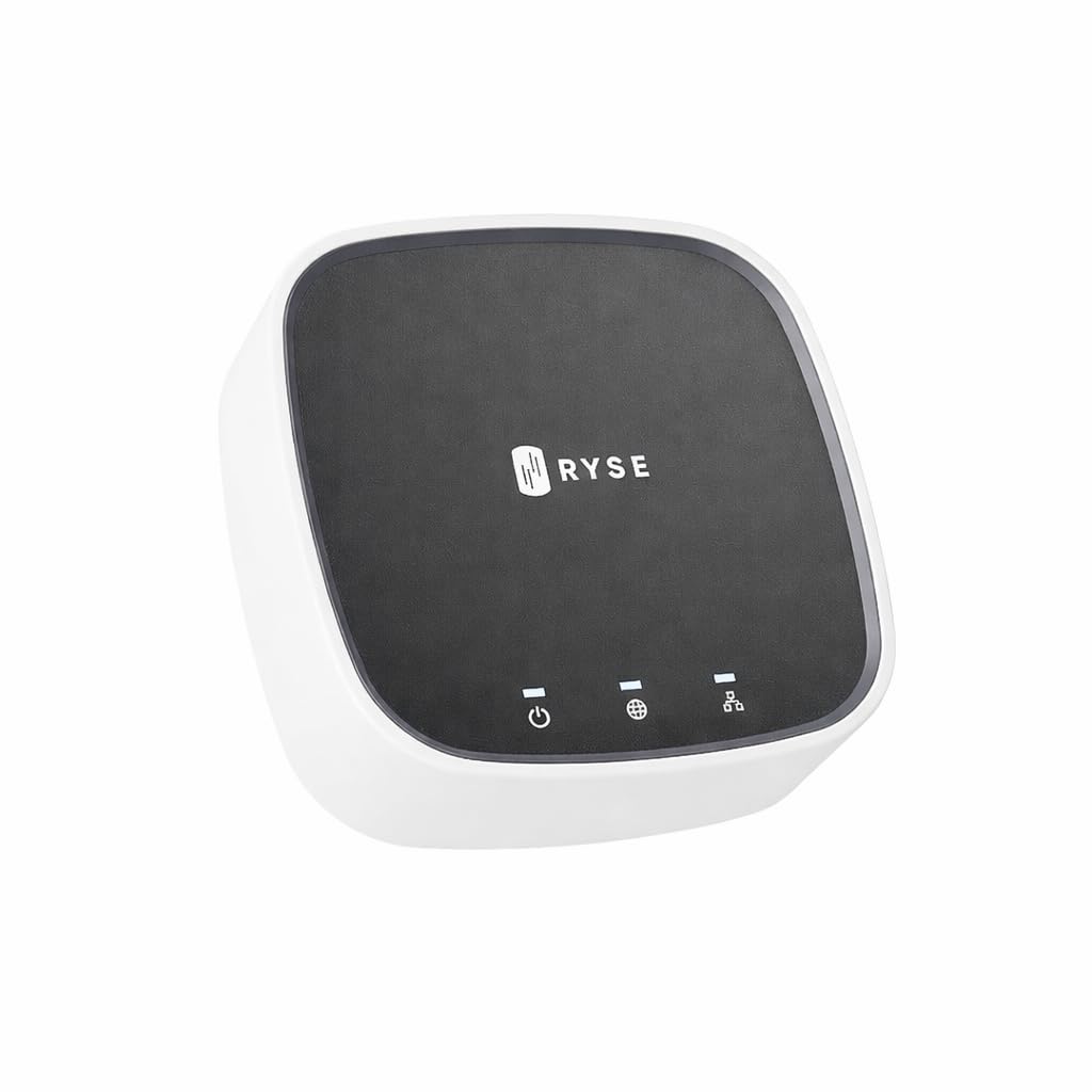 RYSE SmartBridge Hub for Smart Blinds & Curtains | for RYSE SmartShade & SmartCurtain | Compatible with Alexa, Google Home & Apple HomeKit | Remote Control, Groups, Routines | Up to 20 Devices
