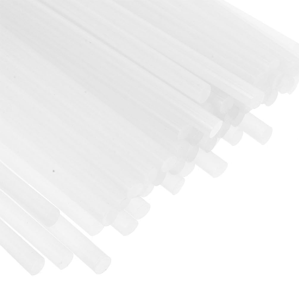 VILLCASE Bâtons De Colle Eva 100 Pièces Bâtons De Colle Chaude Pour Lartisanat La Décoration De Cartes Forte Adhérence Pointe Pratique