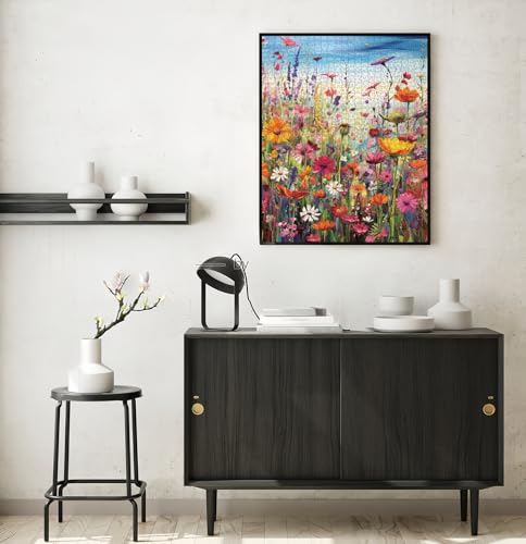 Puzzle Flores 1000 piezas para adultos 18+ Anos miniatura 6