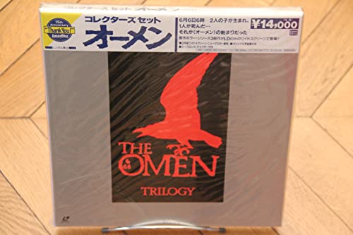 Omen, The: Trilogy: Collector's Set Laserdisc LD NTSC JAPAN OBI Horror