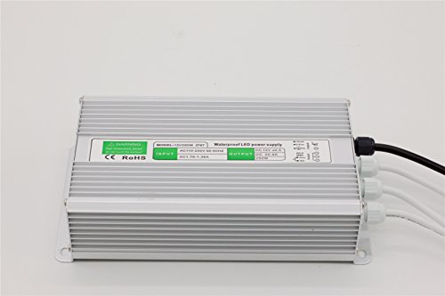 Transformateur LED DC12V étanche IP67 avec commutation stable