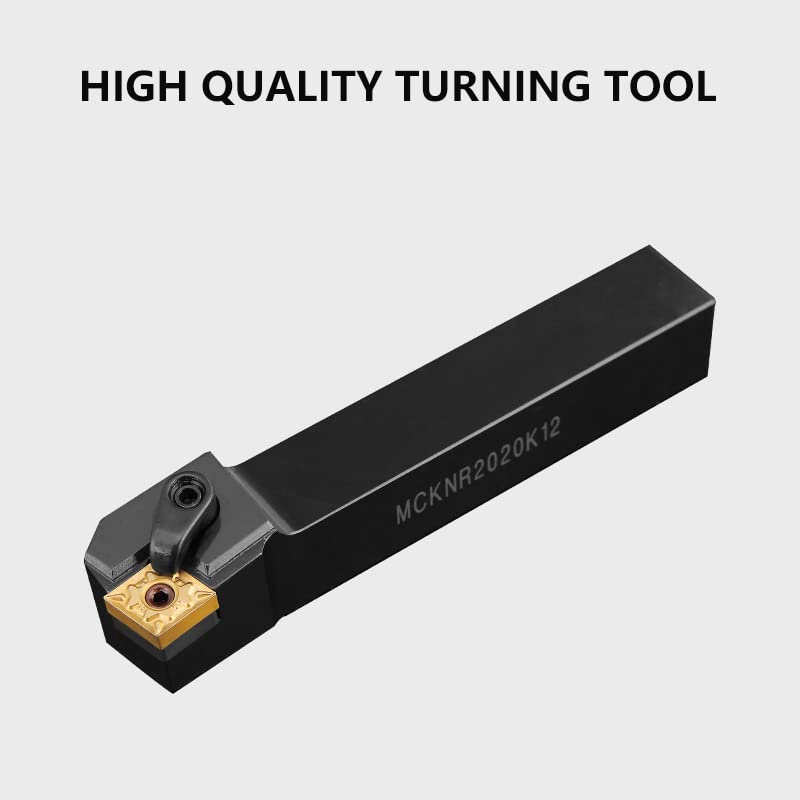 1pc CNMG Carbide Inserts MCKNL2525M12 MCKNL2020K12 MCKNR2525M12 External Turning Tool Holder MCKNL Lathe Cutting Tools(No Insert)(MCKNR3232P12)