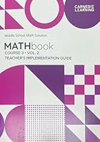 MATHbook Course 3 Vol 2: Middle School Math Solution 1684597390 Book Cover