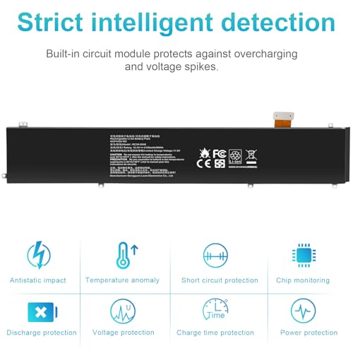 Fancy Buying 80Wh Rc30-0248 Laptop Battery For Razer Blade Advanced 15 2018 2019 2020 2021 Rtx 2060 2070 2080 Rz09-02385 Rz09-02386 Rz09-02386E92 Rz09-02486 Rz09-0288 Rz09-02886 Rz09-0301 Rz09-03135 4Icp4/55/162 thumb #4