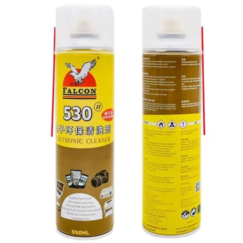 Image of Falcon 530 Electronic Cleaner 550ml - Powerful Electronics Cleaning Solution | Safe for Delicate Components