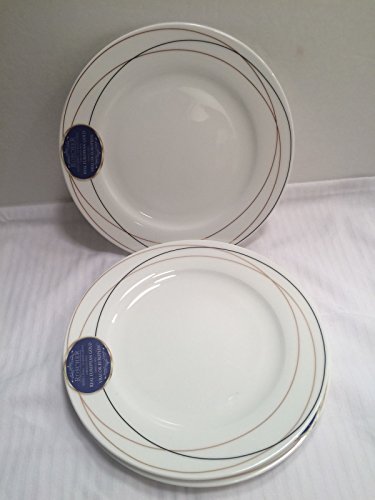Roscher European Gold Salad Plates Set of 4