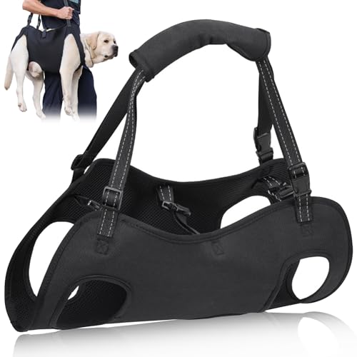 TUZHE Imbragatura di Sostegno per Cani Grande, Imbragatura per Cani, Imbragatura di Sollevamento per Cani per Disabili, Feriti o Anziani (XL)