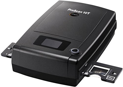 6 mejores escáneres de negativos y diapositivas OCU 25 Reflecta ProScan 10 T - Escáner de Negativos y Diapositivas, Verde