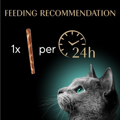 Sheba Meaty Tender Sticks Cat Treats Chicken,Tuna Flavor,or Salmon Flavor,0.14 oz.,70 Count (Pack of 2) - image 6