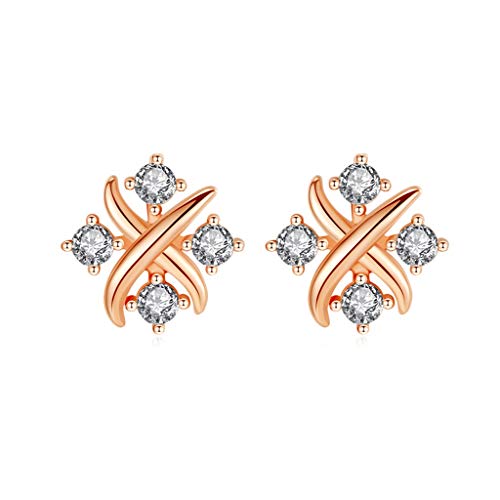 Boucles d'oreilles en argent sterling au design haut de gamme pour femme élégante