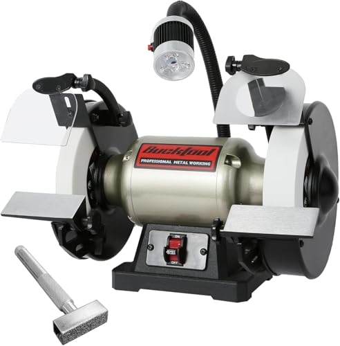 BUCKTOOL 8 Inch 3/4 HP Low-Speed Bench Grinder fit CBN Wheel