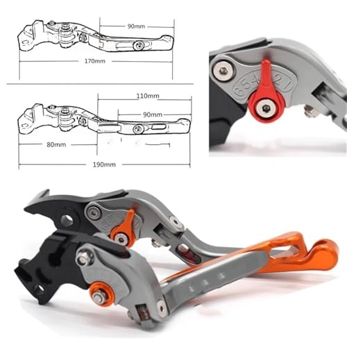 Levier embrayage pliable pour rouler en BN302 et TNT