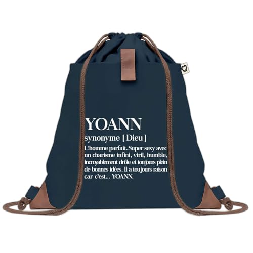 Sac à Dos Bleu Yoann avec Pochette pour En finir avec le Désordre