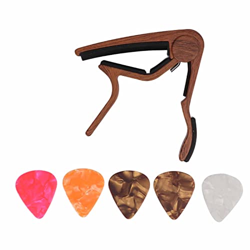 Kit d’accessoires de pince à cordes à dégagement rapide à ressort fort professionnel avec 5 pièces de médiator pour… - Les Beatles, Paul McCartney, John Lennon, RIngo Starr, George Harrison Kit d'accessoires de pince à cordes à dégagement rapide à ressort fort professionnel avec 5 pièces de médiator pour…