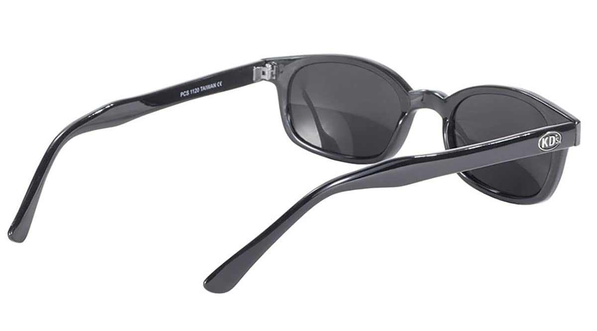 KD's X 1120 - Sonnenbrille Sport und Biker – Herren und Damen – Passt unter Motorrad-Fahrrad-Skihelm – Grau UV400 Gläser – Getragen von Jax Teller und Samcro Sons of Anarchy