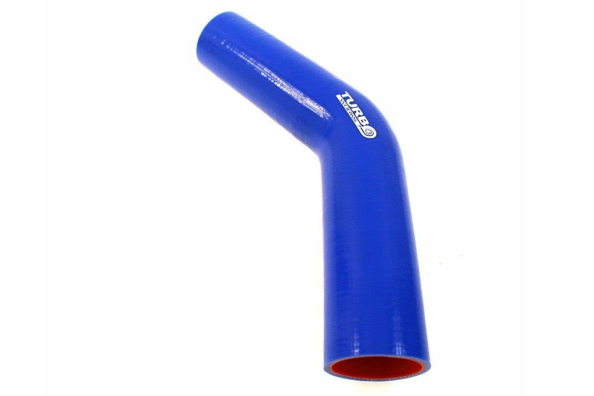 Codo de silicona 45Deg Pro Blue 102mm Xl E-2464 Rendimiento de desarrollo Manguera de silicona para radiador de silicona