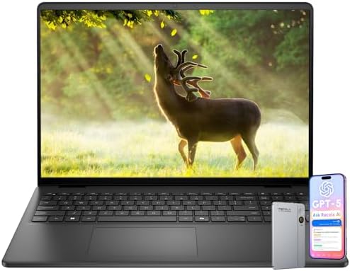 Dell Laptop, with RECOLX AI Voice Recorder