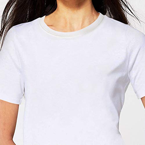 Image of Pooplu Women's Regular Fit Premium Plain 100% Cotton Round Neck Half Sleeves Multicolour Pootlu T Shirt. Casual, Stylish, Trending, Symbol Tshirts