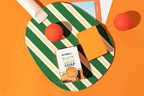 Glutathione Papaya White Soap (2 Pack) - Natural Skin Brightening - Dark Spots, Acne Scars - Acquire a Soft, Silky Smooth Skin for Body & Facial