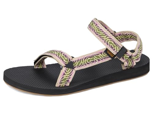 Image of Teva Women's Original Universal Sport Sandal, Archive Topo Olive /Eggplant, 7