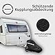 Deichselabdeckung für Wohnwagen und Pferdeanhänger - Schutzhülle und Deichselhaube - Anhängerkupplung Abdeckung Wasserdicht - Deichselhaube Wohnwagen - BERNST