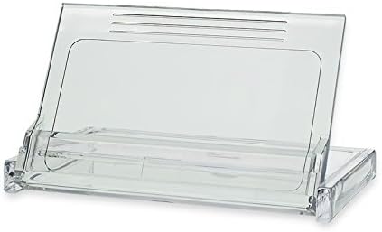 Miniatura 5 de SOURCEONE.ORG Exhibición de acrílico transparente del titular de la tarjeta de visita del tirón de lujo