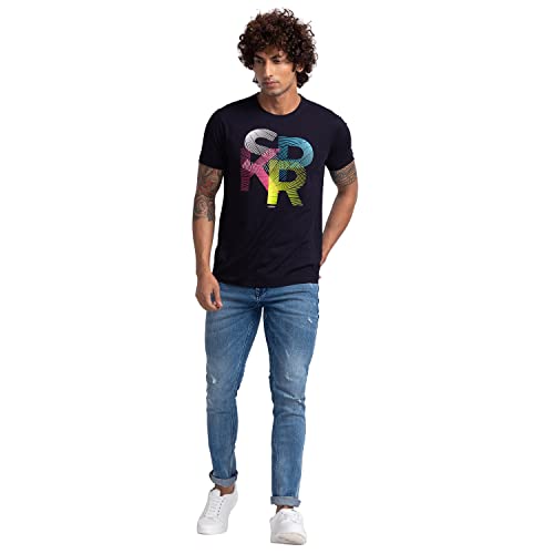 Image of Spykar Men Mid Rise Slim Fit Jeans