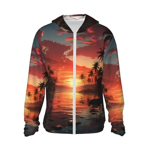 Veste à capuche UPF 50+ légère pour vos journées à la plage et soirées d'été en plein air