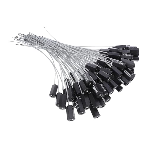 Lot de 100 attaches de câble en acier numérotées pour sceller les camions