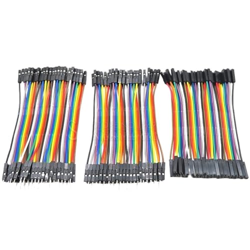 linea 120 pezzi 10 cm cavo jumper maschio-maschio + maschio-femmina e femmina-femmina(KIT)