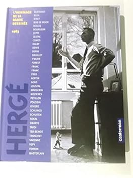 Hardcover L'hommage de la bande dessinee 1983: HERGE [French] Book