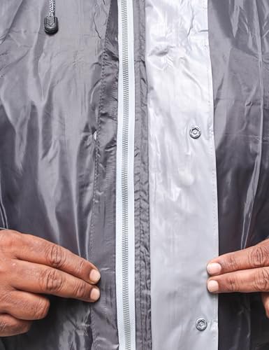 Image of Goodluck 100% waterproof Raincoat Big Size /Rainsuit /Rainwear for mens, sturdy, reusable, suited for plus size
