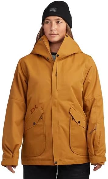 Dakine Women's Reach Insulated 20K Jacket (US, Alpha, Medium, Regular, Regular, Golden Yellow)