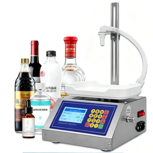 Machine de remplissage électrique pour stopper les pertes de liquide et calibrer les huiles
